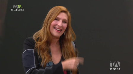 Cristina Morrison nos acompaña en el set de esTAmañana con su voz y para hablarnos de su pasión por los sombreros.