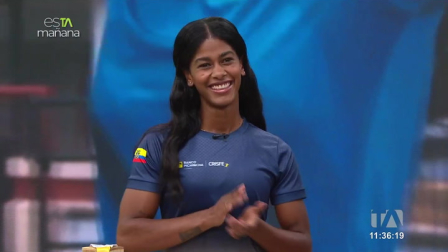 Anahí Suárez, velocista ecuatoriana, visita esTAmañana y nos comparte los logros que ha alcanzado gracias a su esfuerzo y dedicación.
