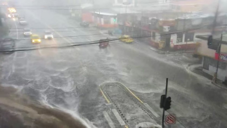 Las fuertes lluvias continuarán en Ecuador hasta fin de mes.