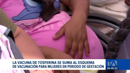El Ministerio de Salud amplía el esquema de vacunación para mujeres embarazadas. El objetivo es prevenir enfermedades desde el periodo de gestación. La iniciativa contó con una inversión de 50 millones de dólares.
Un reportaje de Nathalie Jiménez
