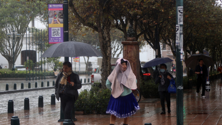 Se espera un incremento de lluvias en Azuay y cuatro provincias más.