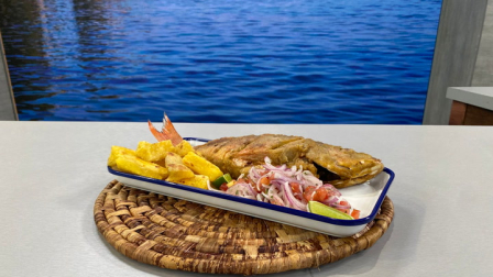 Pastel de suspiros con dulce de leche, la receta de Cocinando esTAmañana
Este martes 28 de octubre del 2025 preparamos pescado frito, junto al chef Felipe Campana.