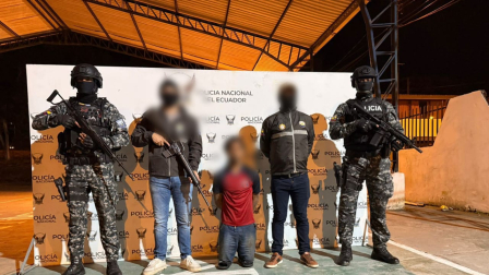 Policía captura a presunto líder de Los Tiguerones en Esmeraldas