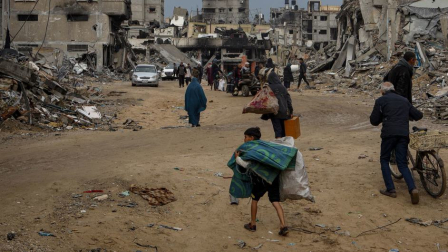 Niños en Gaza regresan a las aulas tras dos años de guerra