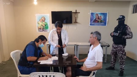 Jorge Glas se encuentra recluido en la cárcel de máxima seguridad La Roca.