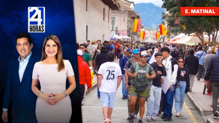 Revise las noticias más destacadas del Ecuador en el Noticiero 24 Horas Emisión Matinal de este miércoles 5 de noviembre del 2025. Con Milton Pérez y Liz Valarezo.