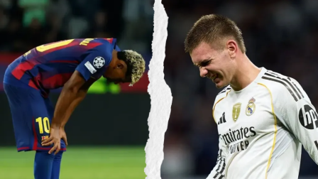 Los jóvenes futbolistas Lamine Yamal, Franco Mastantuono y Nico Williams atraviesan un periodo de recuperación por pubalgia, una lesión dolorosa que compromete los aductores.