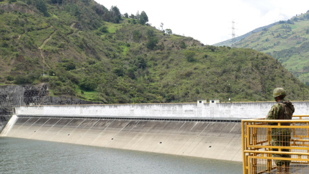 La Central Hidroeléctrica Mazar registra niveles históricos en la represa y en el caudal.