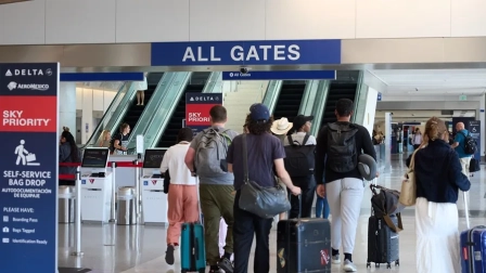 EE.UU. disminuirá un 10 % la actividad de 40 aeropuertos por el cierre del Gobierno.