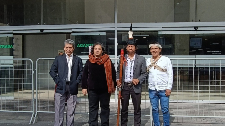 Los representantes de tres fundaciones acudieron este miércoles 5 de noviembre a una audiencia en Quito.