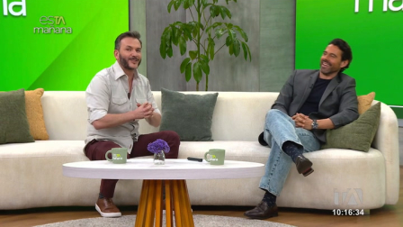 Emmanuel Esparza, actor, habló en esTAmañana sus experiencias dentro de Ecuador y de sus proyectos en el cine.