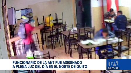 Un hombre fue asesinado bajo la modalidad de sicariato en el sector de San Carlos, al norte de Quito. La víctima trabajaba como funcionario de la Agencia Nacional de Tránsito.

Un reportaje de Brigette Mancheno