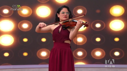 La violinista Diana Montoya nos deleita con su interpretación del violín y nos cuenta de algunos beneficios que tiene la música.