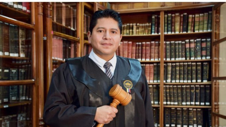 El conjuez de la Corte Nacional de Justicia, David Jacho, fue destituido de su cargo.