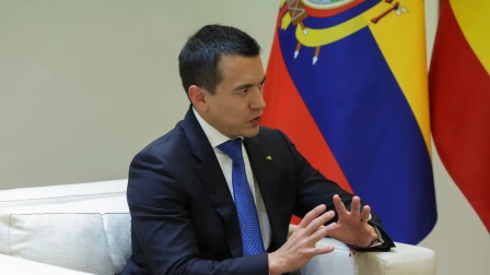 El presidente Noboa impulsó una consulta popular y referéndum en Ecuador