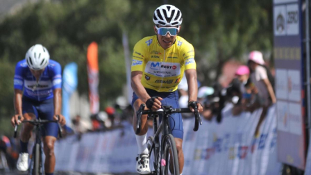 Richard Huera se proclamó campeón de la Vuelta al Ecuador el 17 de noviembre de 2024.