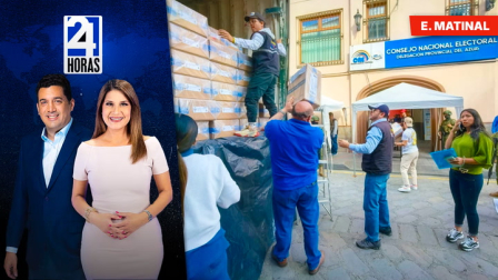 Revise las noticias más destacadas del Ecuador en el Noticiero 24 Horas Emisión Matinal de este lunes 10 de noviembre del 2025. Con Milton Pérez y Liz Valarezo.