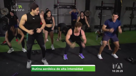 Julián Campos nos explica una rutina fácil y sencilla para realizarla en casa o gimnasio que nos dará tonificación y vitalidad.