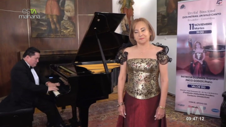 El pianista y arreglista Paco Godoy nos cuenta de su colaboración con la soprano Patricia Guzmán para shows con las mejores canciones del Ecuador y Colombia.