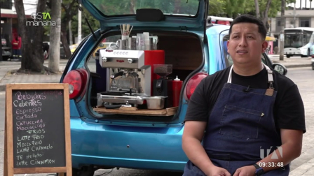 En esTAmañana les presentamos Éder Calderón que, en el maletero de su auto, vio una oportunidad para emprender en medio de la pandemia vendiendo café.