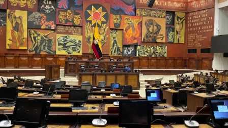 El presidente Daniel Noboa promovió la consulta popular para decidir si conformar una Asamblea Constituyente.