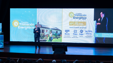 BanEcuador presentó un nuevo crédito para transición energética en el país enfocado en Pymes.