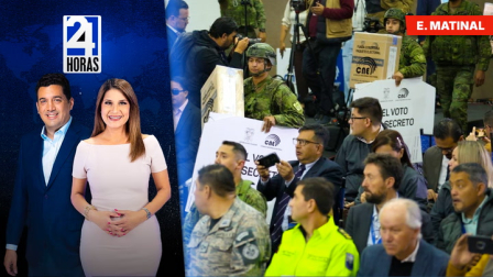 Revise las noticias más destacadas del Ecuador en el Noticiero 24 Horas Emisión Matinal de este viernes 14 de noviembre del 2025. Con Milton Pérez y Liz Valarezo.