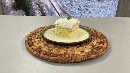 Este viernes 14 de noviembre del 2025 preparamos torta de tres leches, junto al chef Felipe Campana.