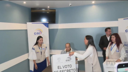 Este viernes, 14 de noviembre del 2025, 597 personas con discapacidad superior al 75% participaron en la jornada de Voto en Casa. Además, el Consejo Nacional Electoral confirmó que el domingo no se realizarán exit polls.

Un reportaje de Karen Haro