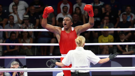 El boxeador Gerlon Congo obtuvo un diploma en los Juegos Olímpicos.