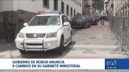 Se anunció ajustes en el gabinete ministerial de Daniel Noboa con el objetivo de reforzar áreas clave de su administración. Los cambios buscan responder a los desafíos de seguridad, economía y gestión pública tras los resultados de la consulta popular y referéndum.

Un reportaje de María Fernanda Utreras