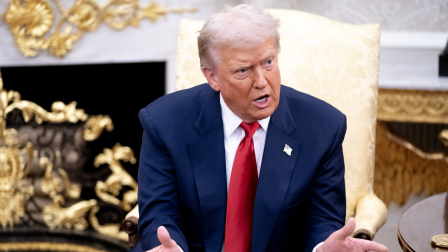 El presidente Donald Trump ha sido cuestionado por el caso Epstein