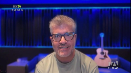 Diego Acosta, productor musical ecuatoriano, se conecta en esTAmañana y nos habla de su trayectoria junto a grandes estrellas de la música mundial hasta ganar un Grammy.