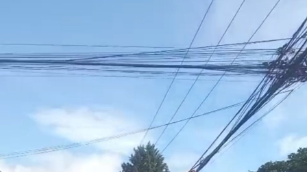 Un tráiler estuvo involucrado en un siniestro en la Real Audiencia.