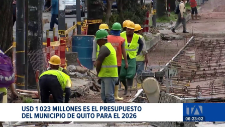 El Municipio de Quito contará con un presupuesto de 1 023 millones de dólares para el año 2026. Parte de esos recursos se destinarán a un incremento para las empresas responsables de la recolección de basura y el manejo de residuos.

Un reportaje de Stephany Paz