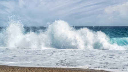 El Inocar emitió una alerta por oleaje en las Costas ecuatorianas.