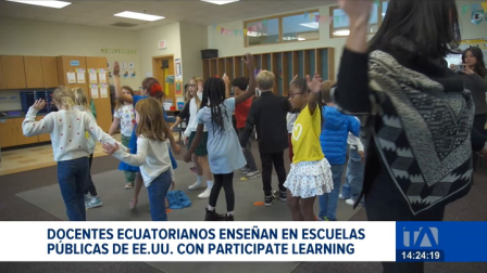 Los docentes ecuatorianos cuenta su experiencia enseñando en escuelas públicas de EE.UU. con  el programa Participate Learning . Un reportaje de Andrea Samaniego