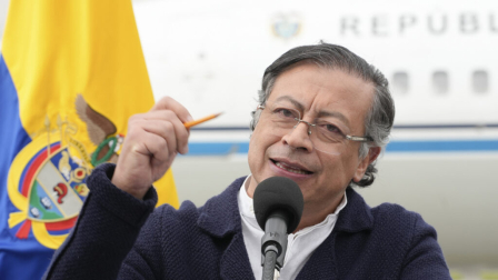 Gustavo Petro arremete contra Trump en medio de conflicto con Venezuela.