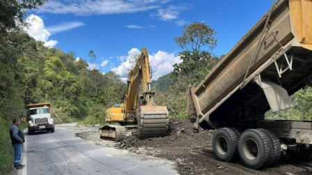 Cierre en la vía 'Y' de Baeza - Papallacta este jueves 27 de noviembre