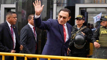 El expresidente de Perú, Martín Vizcarra, condenado a prisión.