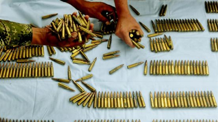 Las balas se encontraban en dos cajas que eran enviadas como encomienda