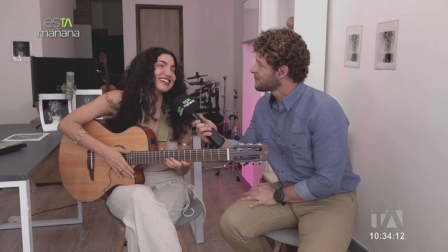 La cantante ecuatoriana Shalom Mendieta nos cuenta en esTAmañana sobre su trayectoria y su colaboración en 'Looking for Paradise' con Alejandro Sanz.