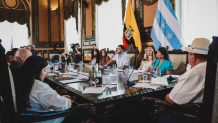 La sesión del Municipio de Guayaquil de este jueves 27 de noviembre del 2025 donde se aprobó el presupuesto.