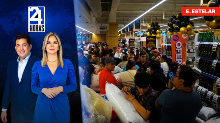 Revise las noticias más destacadas del Ecuador en el Noticiero 24 Horas Emisión Estelar del jueves 27 de noviembre del 2025. Con Diana León y Milton Pérez.