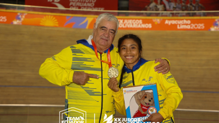 Lucía Yépez se lució en los Juegos Bolivarianos