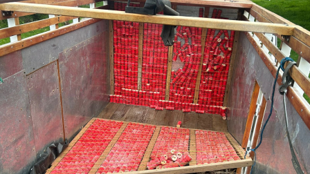 Un ciudadano fue detenido por conducir un camión cargado con explosivos