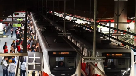 El Metro de Quito es el medio de transporte más moderno en Ecuador.