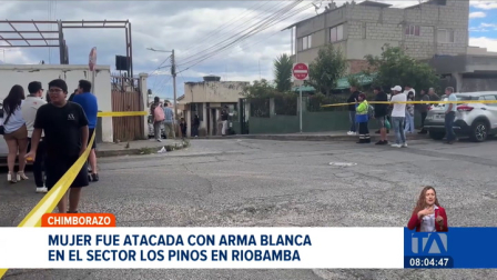 En Riobamba, provincia de Chimborazo, los gritos de una mujer dentro de su vivienda alertaron a los vecinos, quienes de inmediato llamaron a las autoridades. La víctima fue atacada con un arma blanca, presuntamente por su pareja, quien posteriormente se quitó la vida.

Un reportaje de Mercedes Chávez