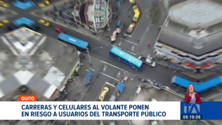 Competencias entre unidades, no respetar las paradas y conducir utilizando el celular figuran entre las infracciones más comunes de los choferes del transporte público en Quito. 

Un reportaje de Mishell Villacís