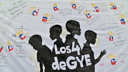 El parque está ubicado en la ciudadela Coviem, al sur de la Guayaquil